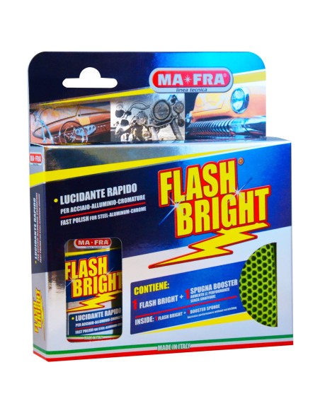 MA-FRA Kit Flash Bright - Trattamento Lucidante Plastiche Esterne | MA-FRA | LS Motors