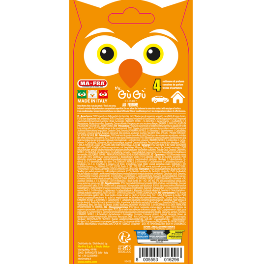 MA-FRA Mr. GuGu Orange Cannelle