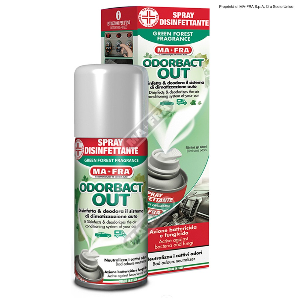 MA-FRA Odorbact Green Forest presidio medico igienizzante climatizzatore