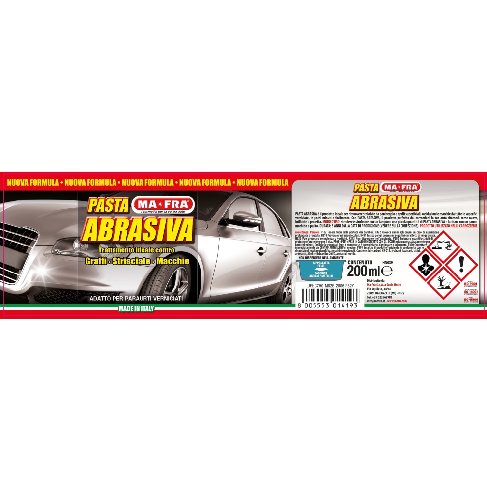 MA-FRA Pasta Abrasiva Auto - Vista prodotto