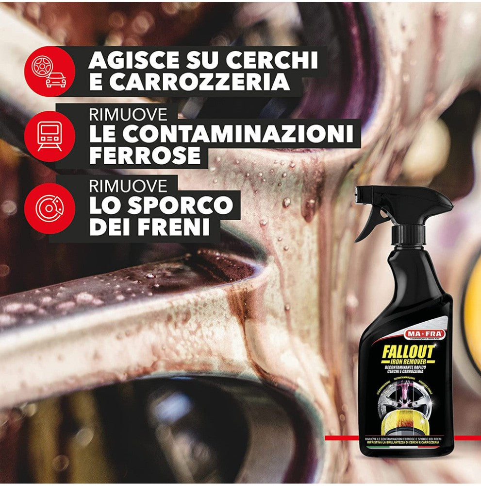 MA-FRA Fallout Iron Remover 500ml retro confezione indicazioni uso