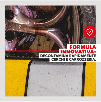 MA-FRA Iron Remover spray sicuro su vernici e cerchi auto moto decontaminante