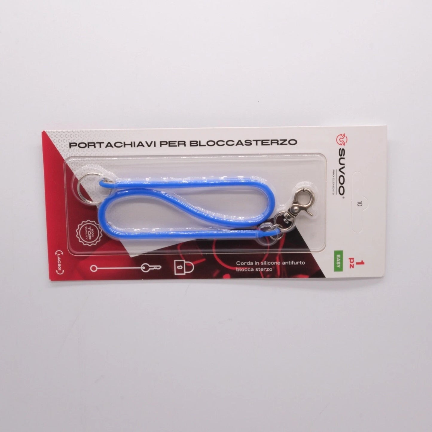 Suvoo - Portachiavi Per Bloccasterzo Corda in Silicone Antifurto | Suvoo | LS Motors
