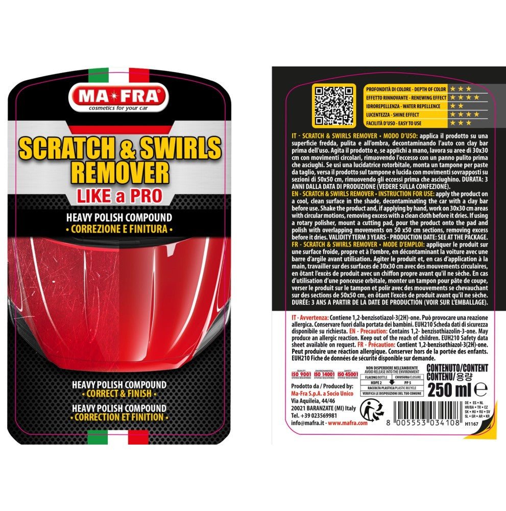 MA-FRA Scratch & Swirls Remover - Vista prodotto