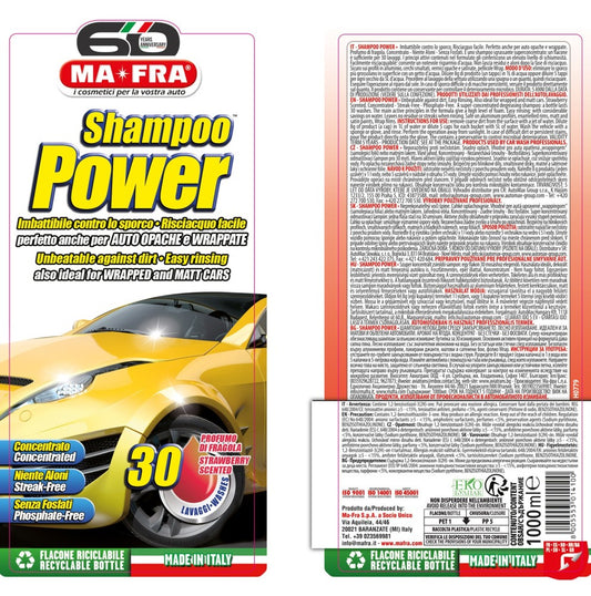 MA-FRA Shampoo Power - Vista prodotto