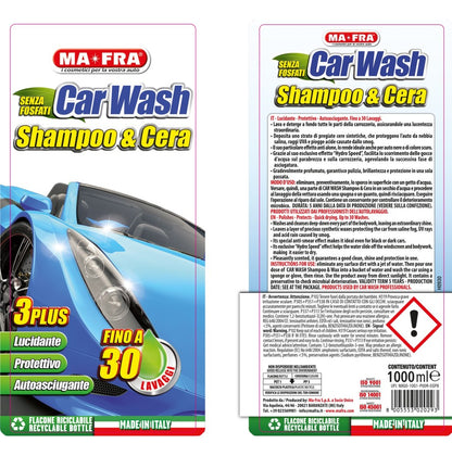 MA-FRA Car Wash Shampoo e Cera 1L - Foto principale
