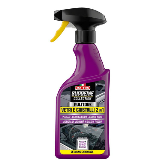 Pulitore Vetri e Cristalli 2in1 Supreme Collection