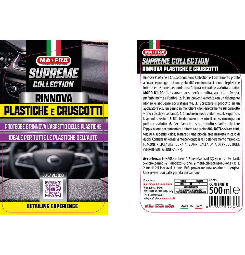Rinnova Plastiche e Cruscotti Supreme Collection